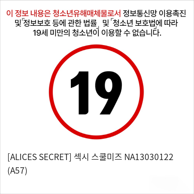 [ALICES SECRET] 섹시 스쿨미즈 NA13030122 (A57)